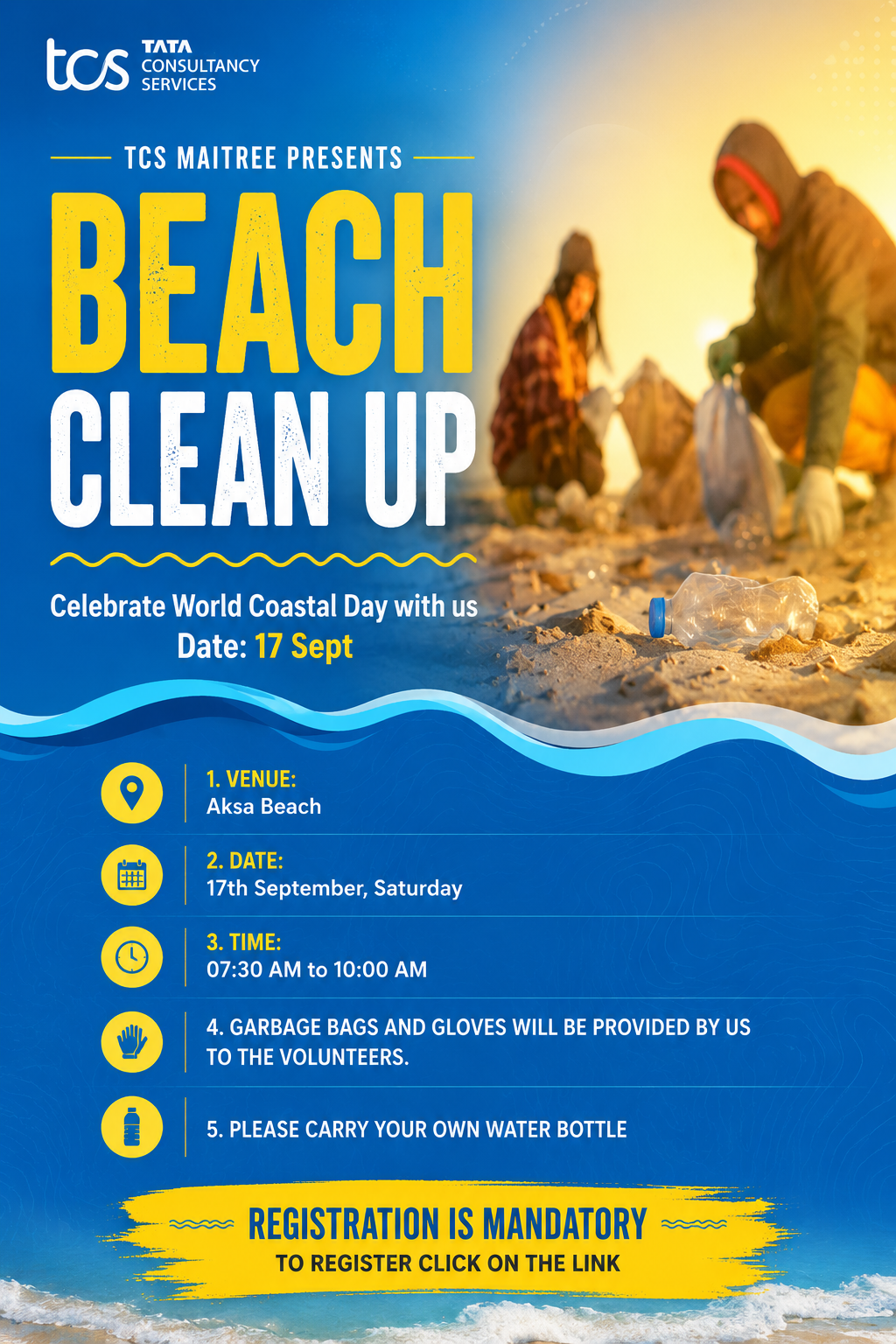 Beach Clean Up — World Coastal Day Emailer (v1)